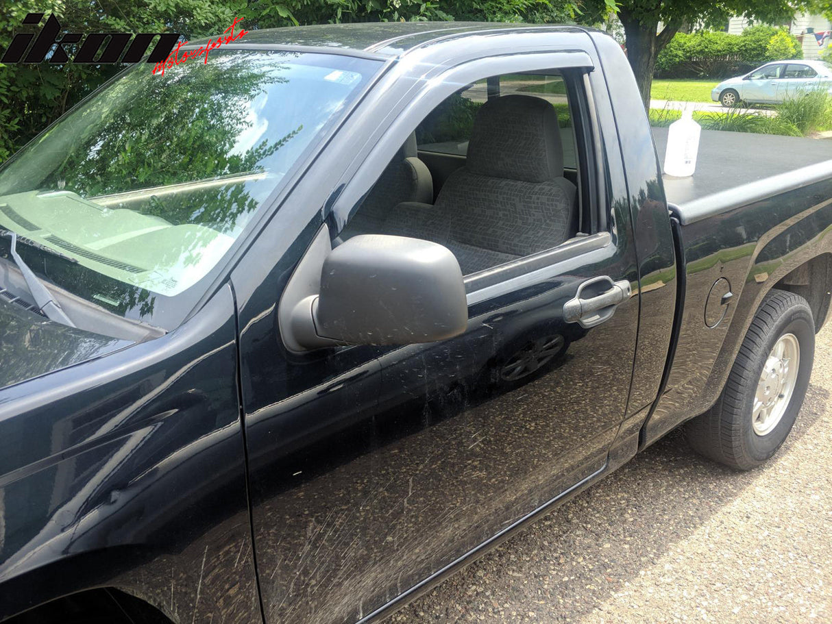 2014-2019 Chevy Silverado GMC Sierra Extended Cab Tape on Visor Window