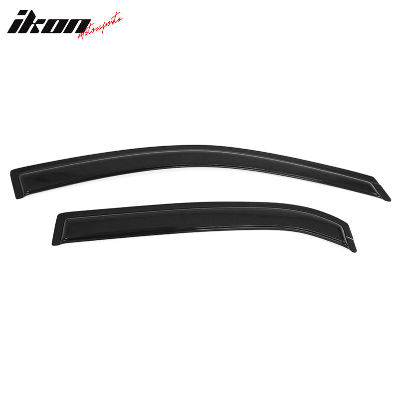 2010-2017 Chevy Equinox Slim Style Smoke Window Visors Guard Acrylic