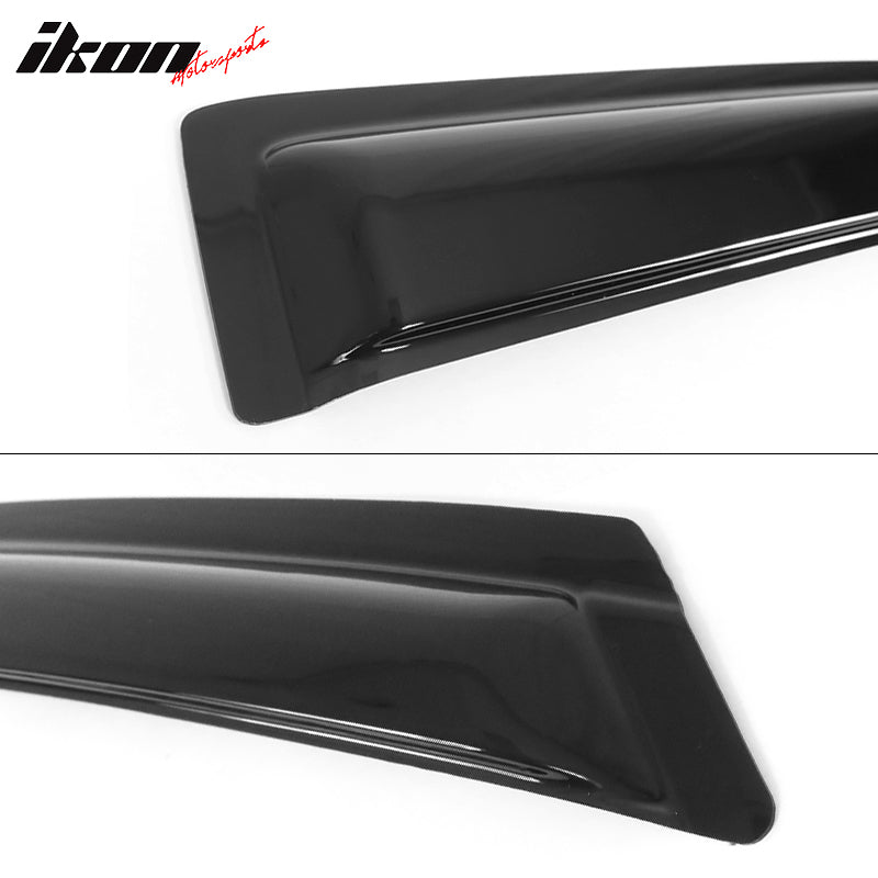 2010-2017 Chevy Equinox Slim Style Smoke Window Visors Guard Acrylic
