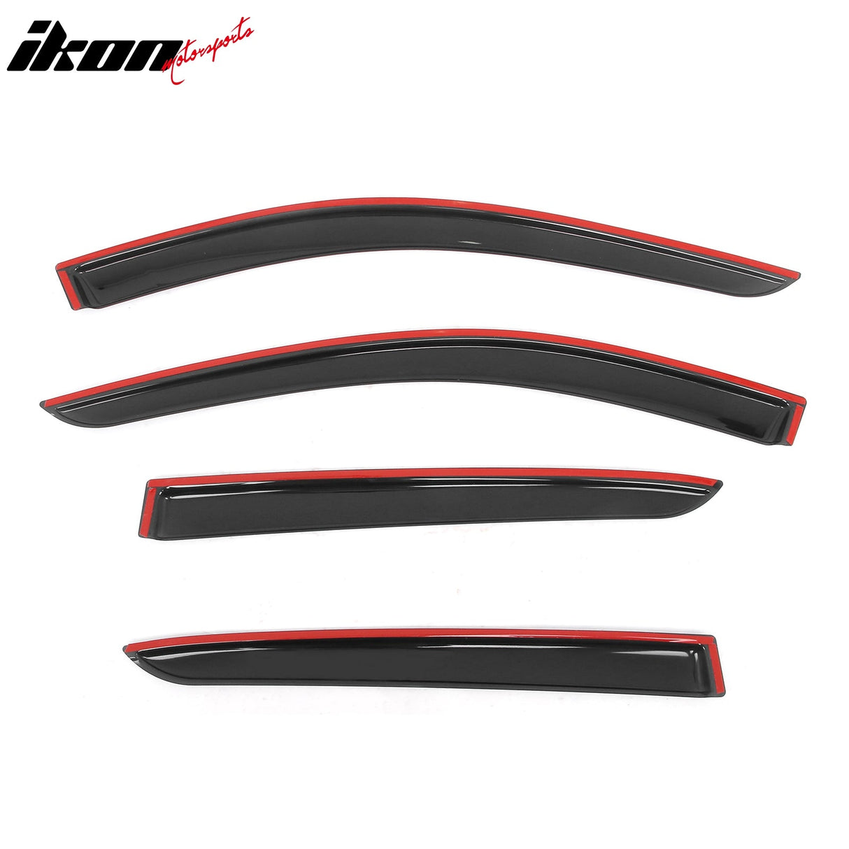 2019-2025 Cadillac XT4 4PCS Tape on Window Visors Vent Rain Sun Guards