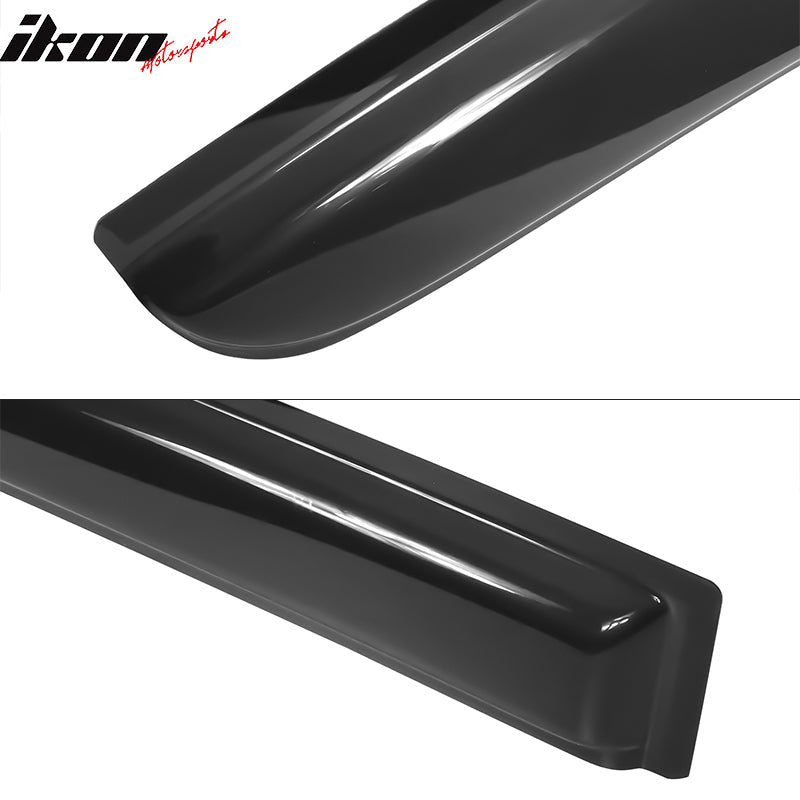 2006-2010 Dodge Charger Tape on Visor Window Rain Guard Acrylic