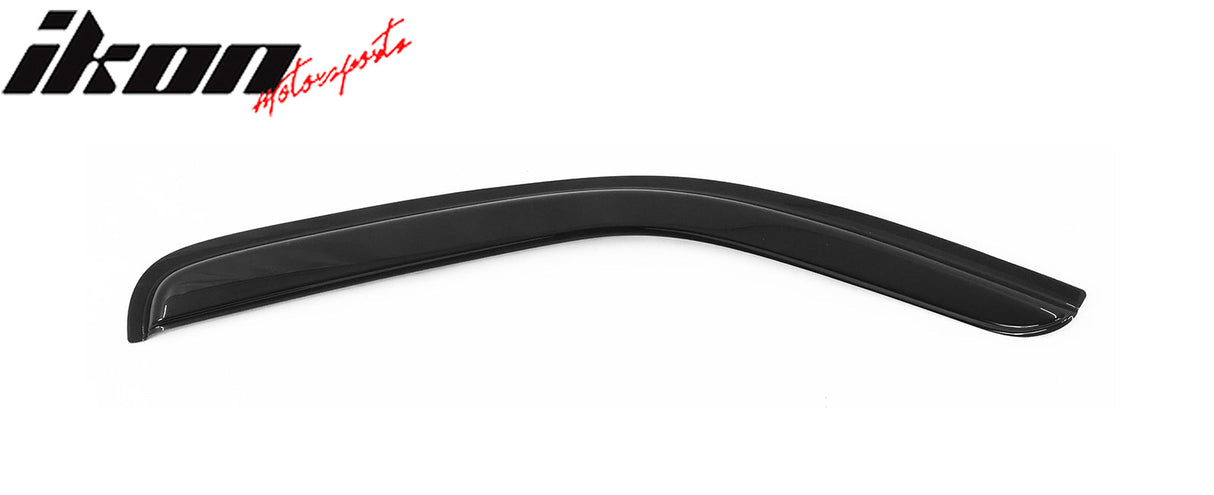 2007-2011 Dodge Nitro Slim Style Smoke Tinted Visor Windows Acrylic