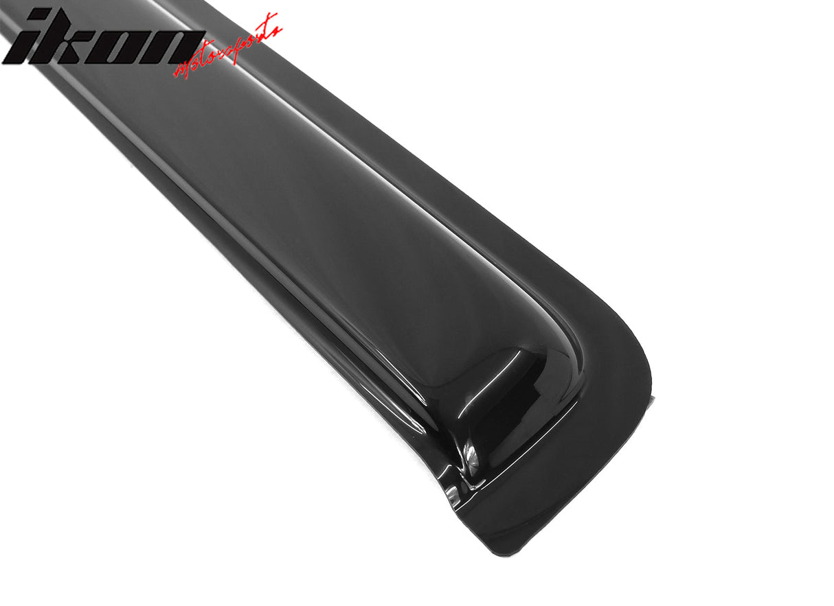 2007-2011 Dodge Nitro Slim Style Smoke Tinted Visor Windows Acrylic