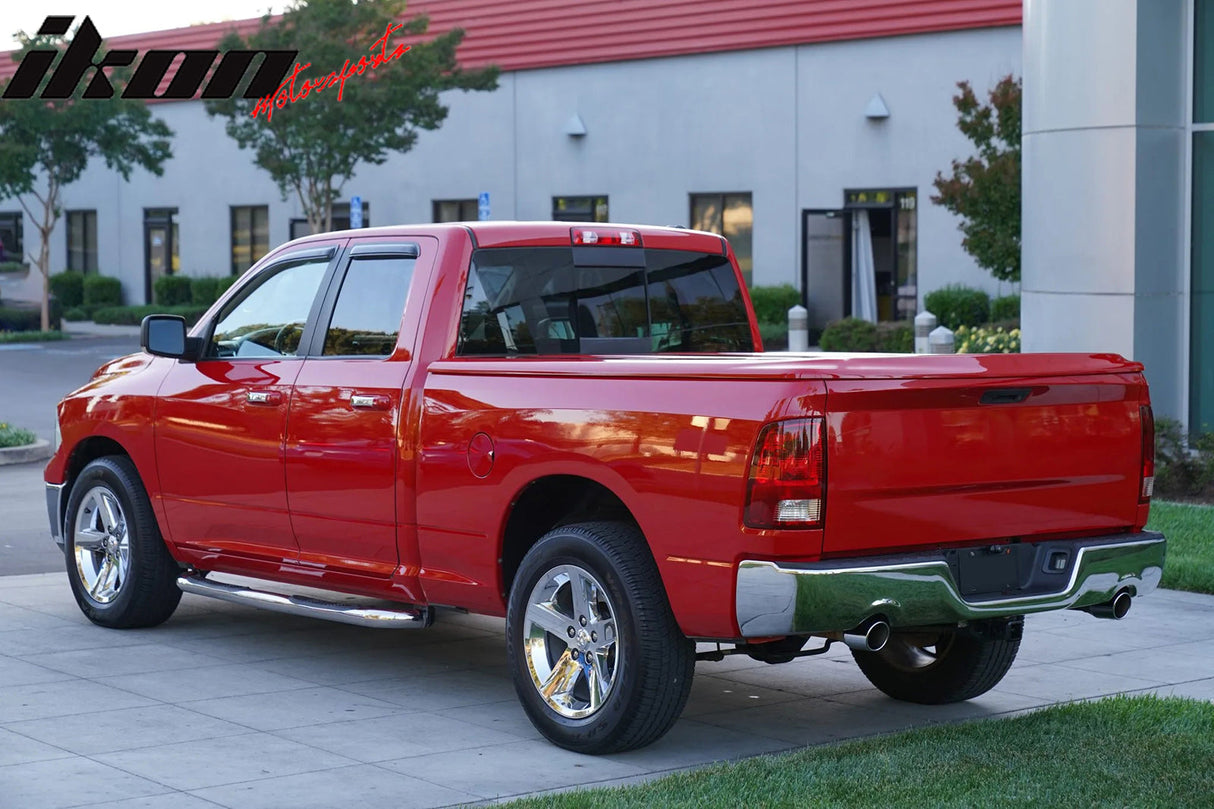 2009-2024 Dodge Ram 1500 Quad Cab Extended Pickup Window Visor Acrylic