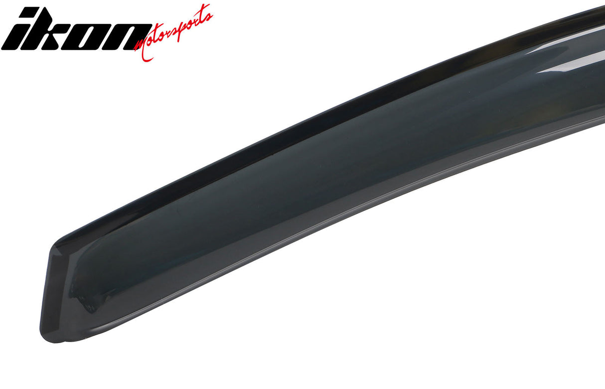 2012-2019 Fiat 500 Side Window Visors Acrylic Sun Rain Guard 2PCS