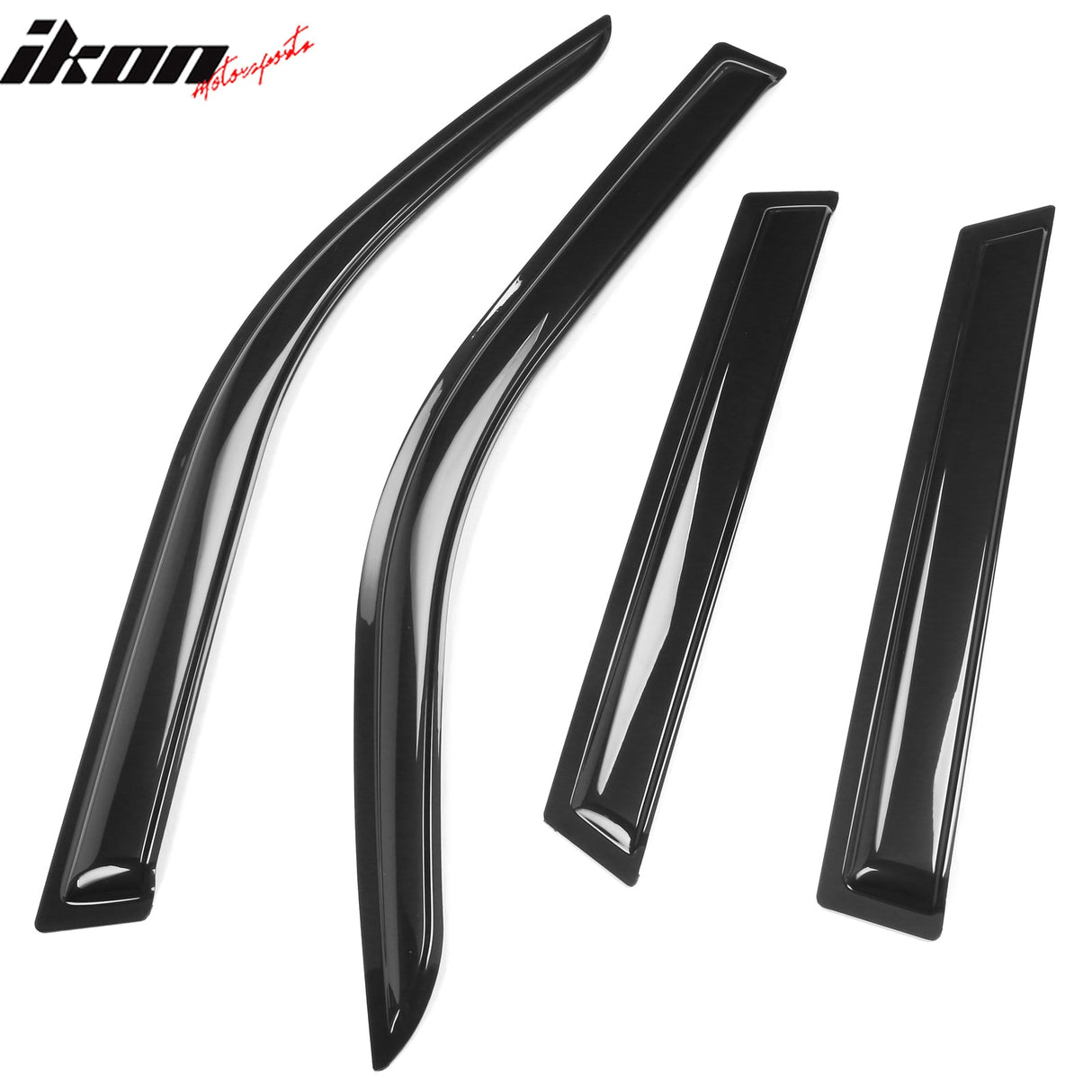 2021-2025 Ford Bronco Sport Slim Style Black Window Visors Acrylic 4PC
