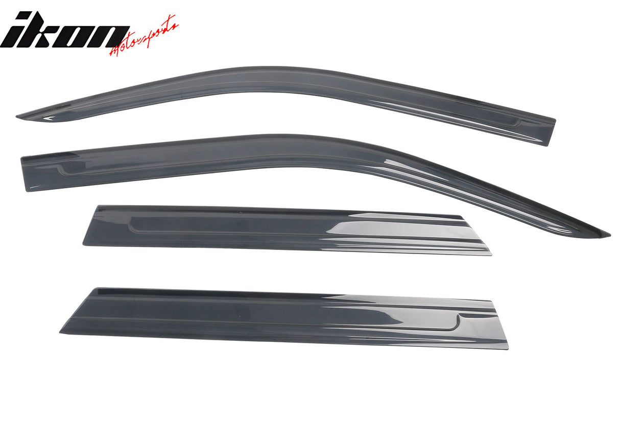 2021-2025 Ford Bronco Sport Window Visor OE Style Acrylic Rain Guard