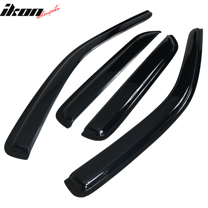 2001-2012 Ford Escape & Mazda Tribute & Mercury Mariner Smoke Visor Wi