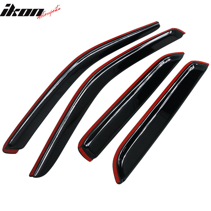 2001-2012 Ford Escape & Mazda Tribute & Mercury Mariner Smoke Visor Wi