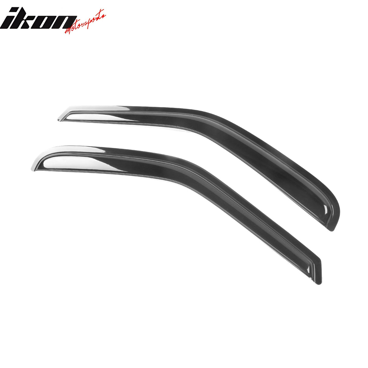 1997-2003 Ford F150 Standard Slim Style Smoke Window Visors Acrylic