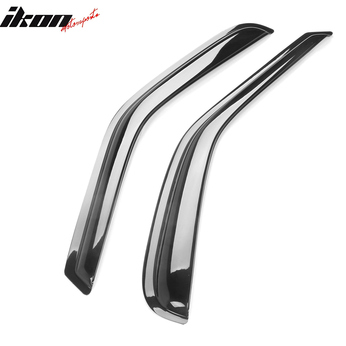 1997-2003 Ford F150 Standard Slim Style Smoke Window Visors Acrylic