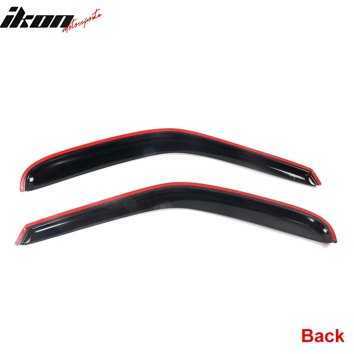 1997-2003 Ford F150 Standard Slim Style Smoke Window Visors Acrylic