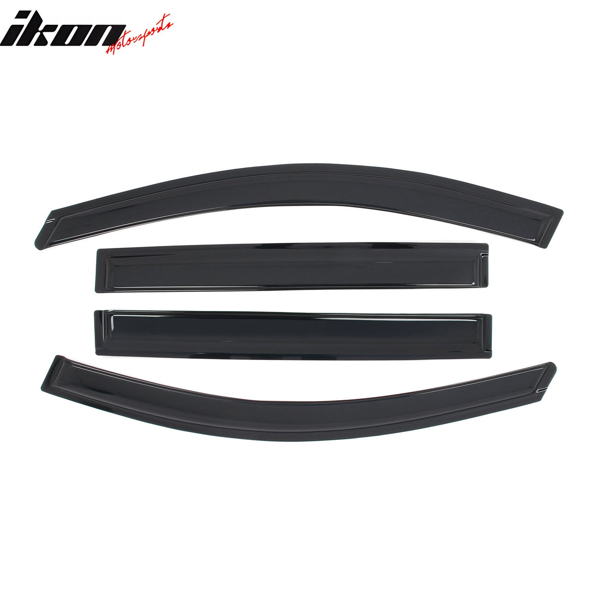 2018-2024 GMC Terrain 4PCS Tape on Window Visors Vent Rain Sun Guards