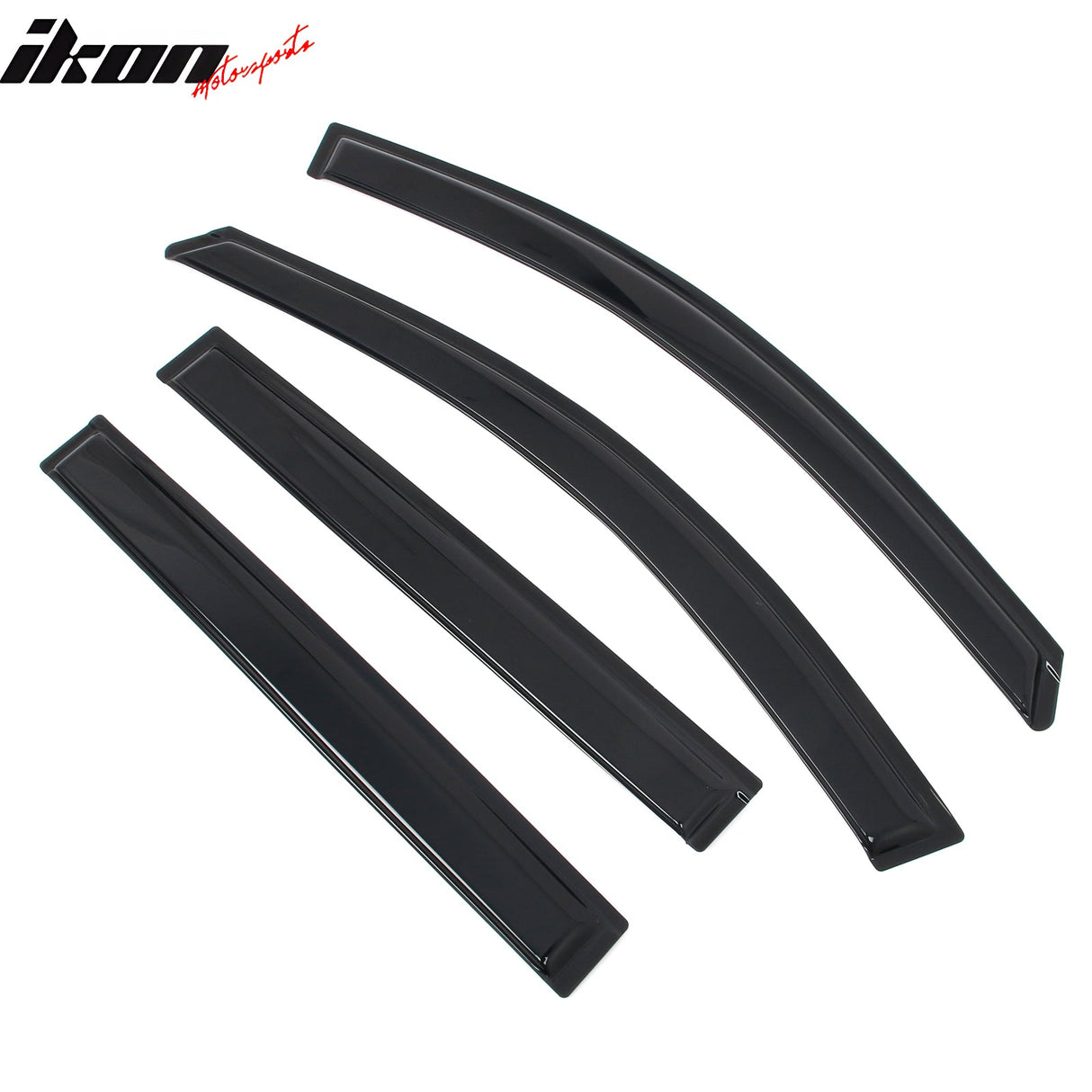 2018-2024 GMC Terrain 4PCS Tape on Window Visors Vent Rain Sun Guards