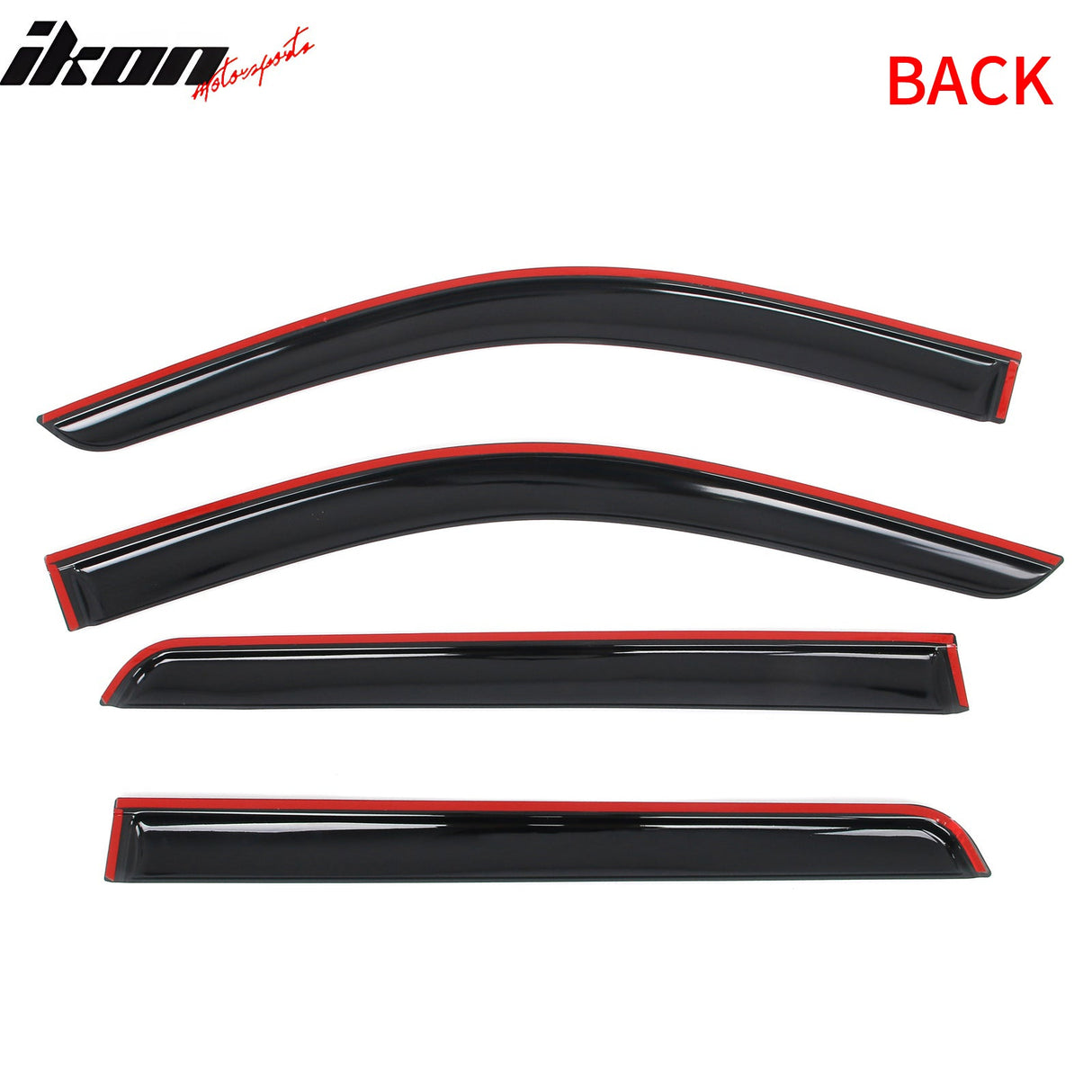 2021-2025 Chevy Tahoe & GMC Yukon 4PCS Tape on Window Visors Guards