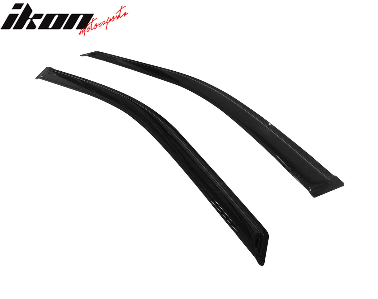 1998-2002 Honda Accord 2-Door Coupe Window Visors Set Acrylic