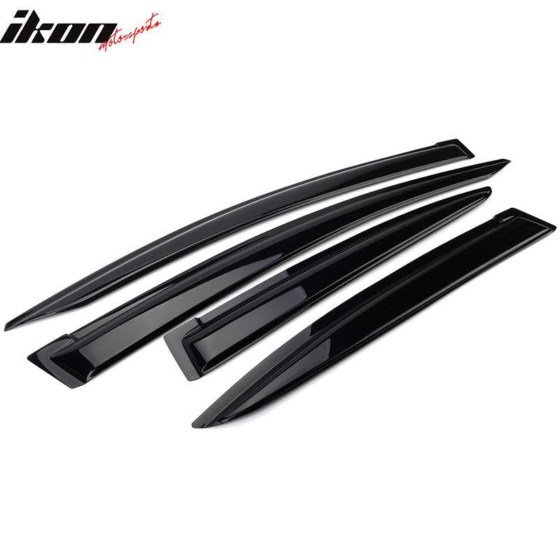 2012-2015 Honda Civic 4Door Sedan Acrylic 4PC Tape On Window Visors