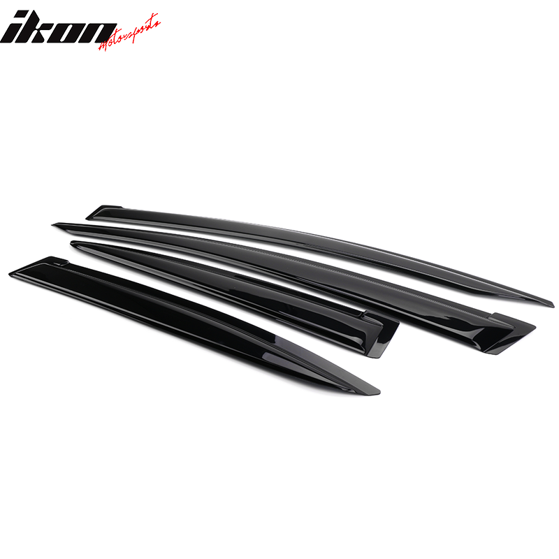 2012-2015 Honda Civic 4Door Sedan Acrylic 4PC Tape On Window Visors
