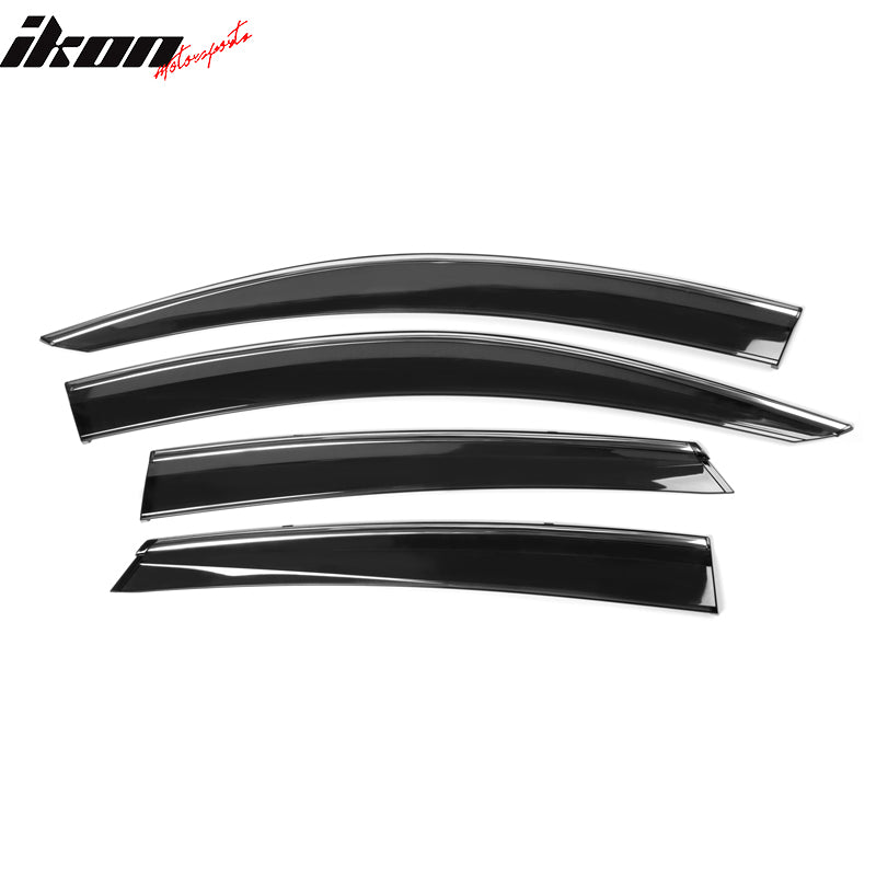 2016-2021 Honda Civic 4Dr Sedan 10th Generation Tape On Window Visor