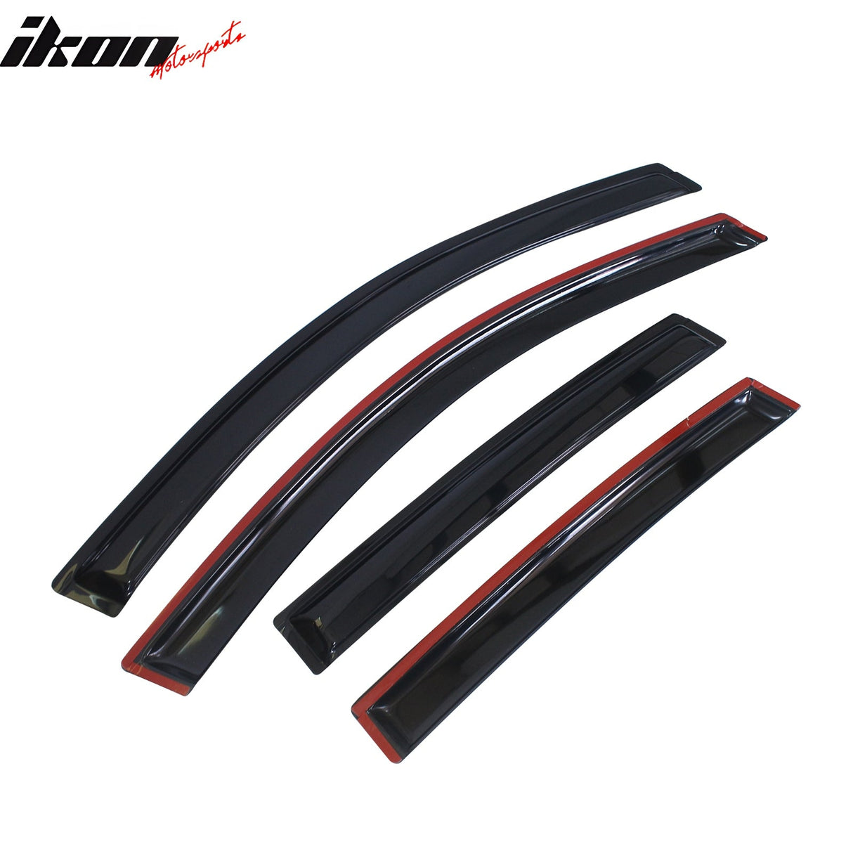 2012-2016 Honda CRV Acrylic 4PC Window Visors Tape On Rain Guard