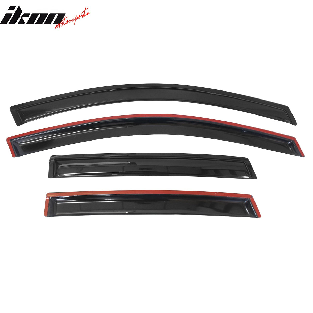 2012-2016 Honda CRV Acrylic 4PC Window Visors Tape On Rain Guard