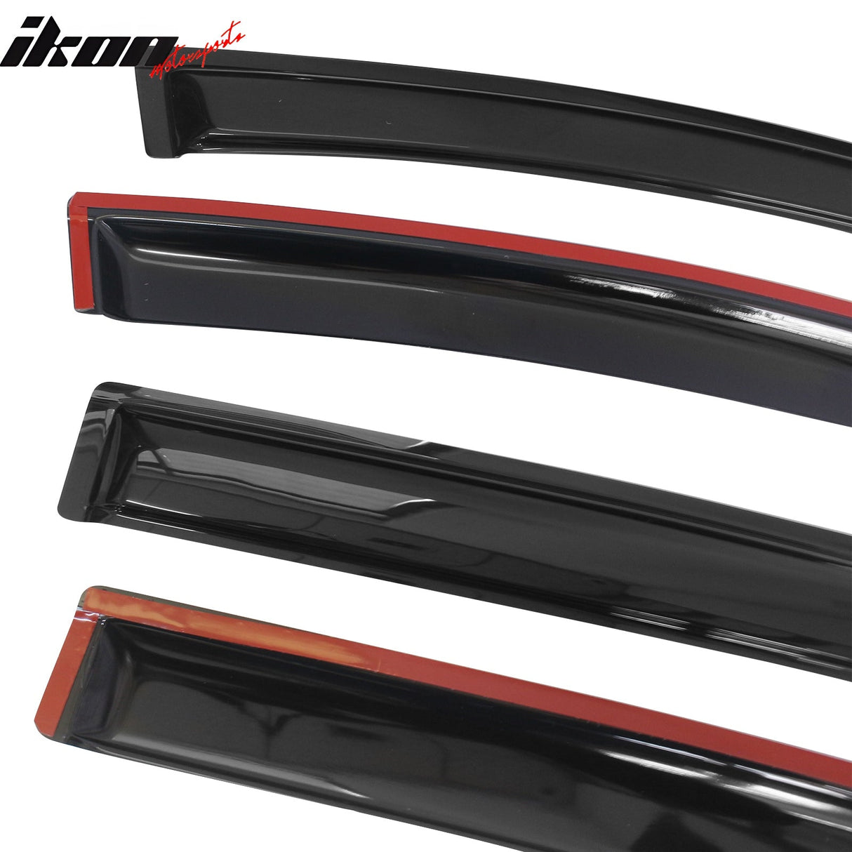 2012-2016 Honda CRV Acrylic 4PC Window Visors Tape On Rain Guard