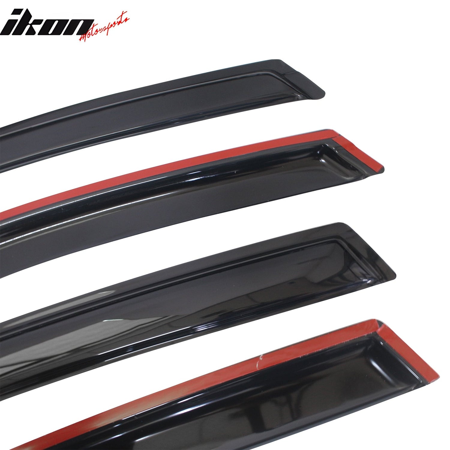 2012-2016 Honda CRV Acrylic 4PC Window Visors Tape On Rain Guard