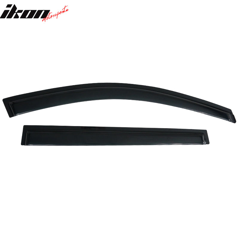 2014-2024 Jeep Cherokee Acrylic Window Visor Vent Rain Guard Deflector