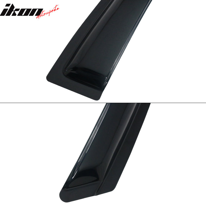 2014-2024 Jeep Cherokee Acrylic Window Visor Vent Rain Guard Deflector