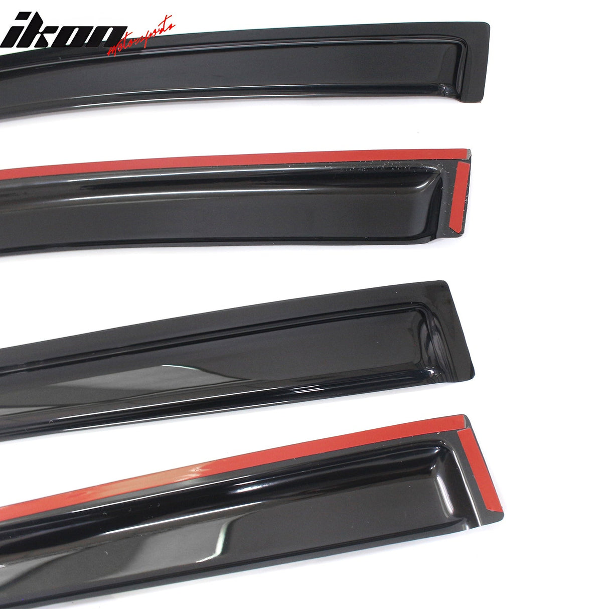 2007-2017 Jeep Compass Side Visor Window Sun Vent Rain Guards Acrylic