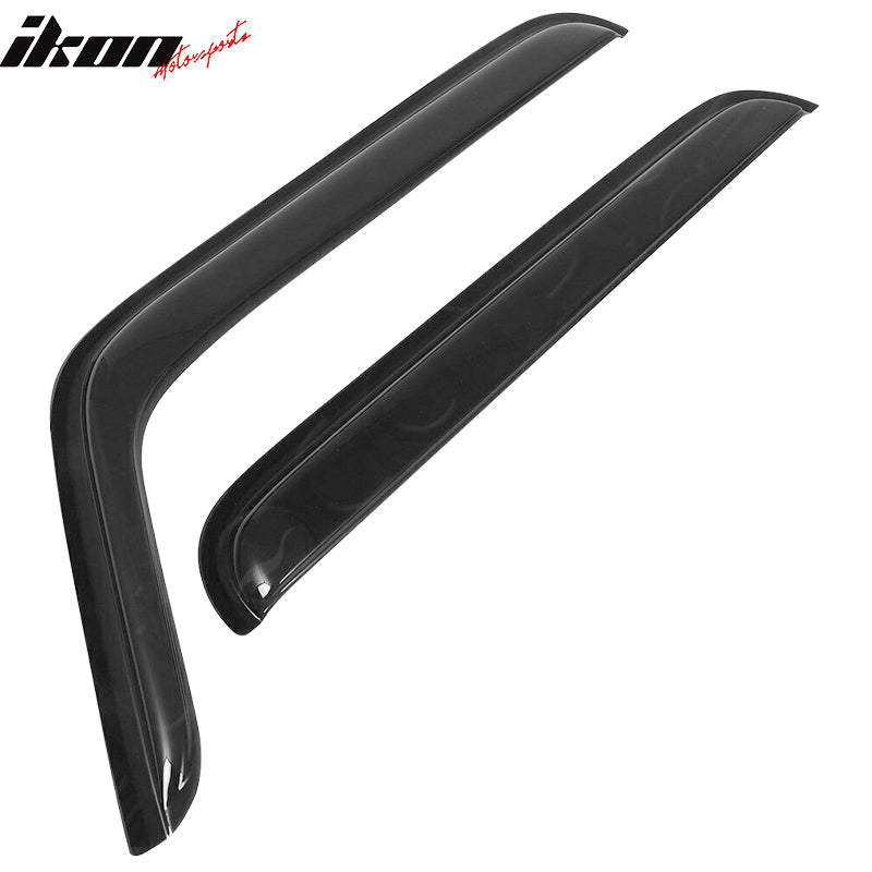 2007-2024 Jeep Wrangler 2020-2024 Gladiator Slim Acrylic Window Visor