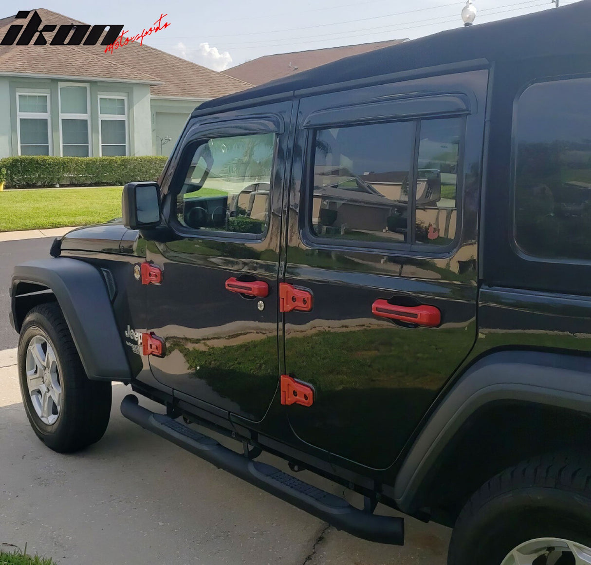 2007-2024 Jeep Wrangler 2020-2024 Gladiator Slim Acrylic Window Visor