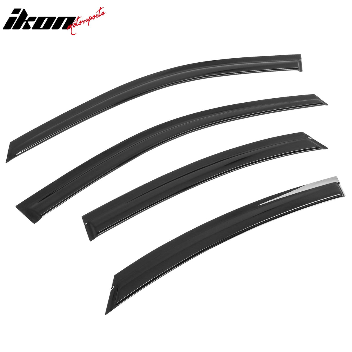 2019-2024 Kia Forte 4PCS Tape on Window Visors Vent Rain Sun Guards