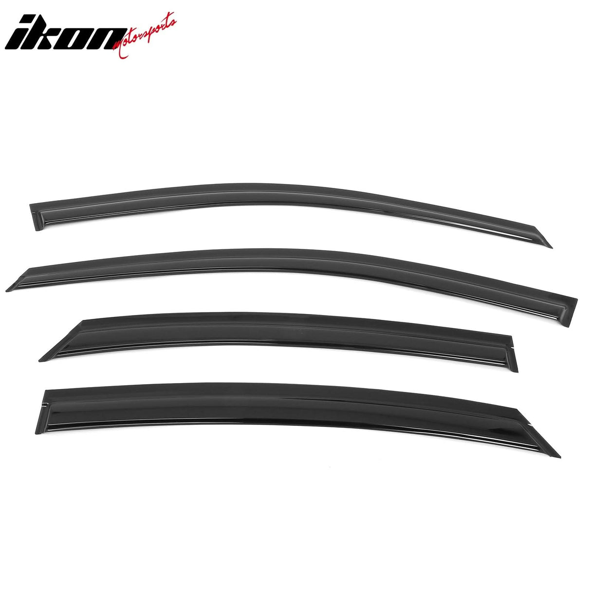 2019-2024 Kia Forte 4PCS Tape on Window Visors Vent Rain Sun Guards