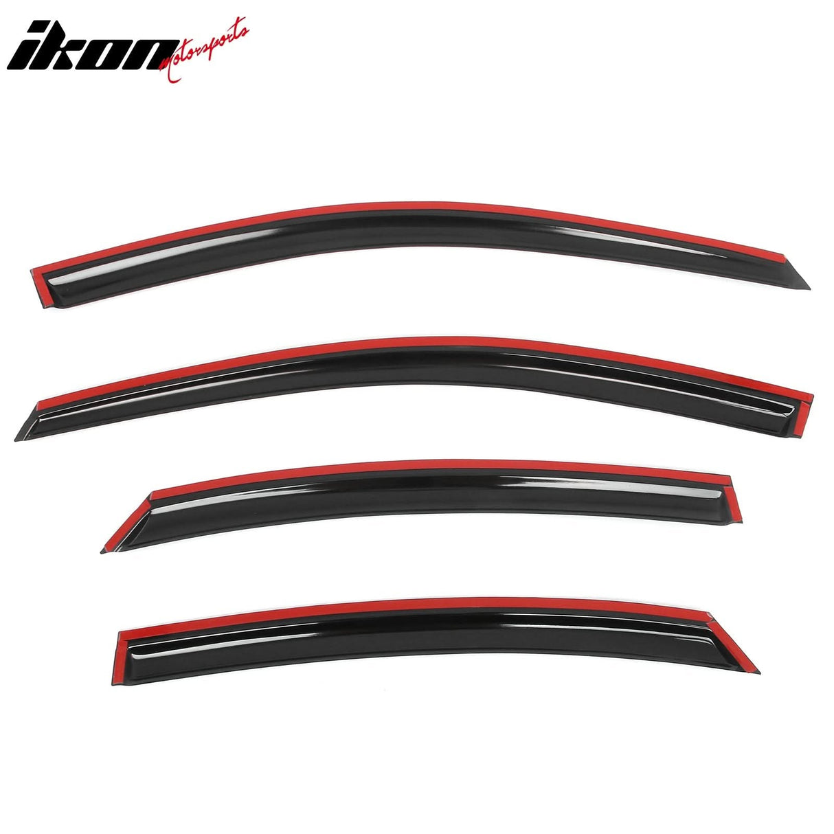 2019-2024 Kia Forte 4PCS Tape on Window Visors Vent Rain Sun Guards