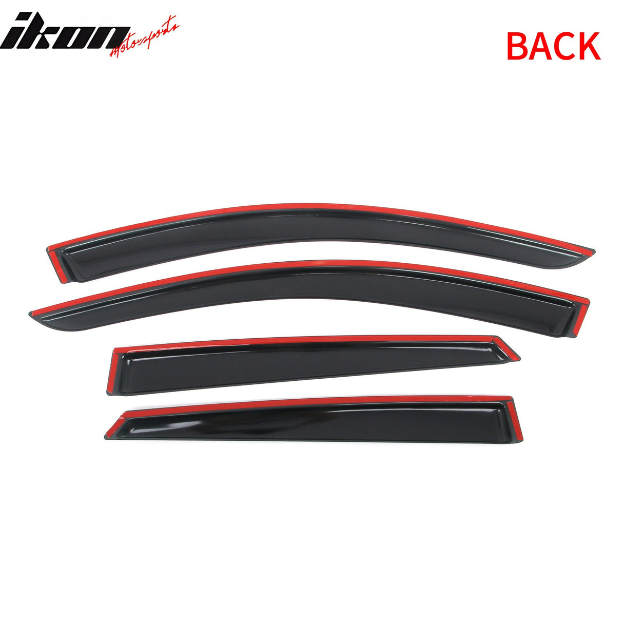 2021-2025 Kia K5 4PCS Tape on Window Visors Vent Rain Sun Wind Guards