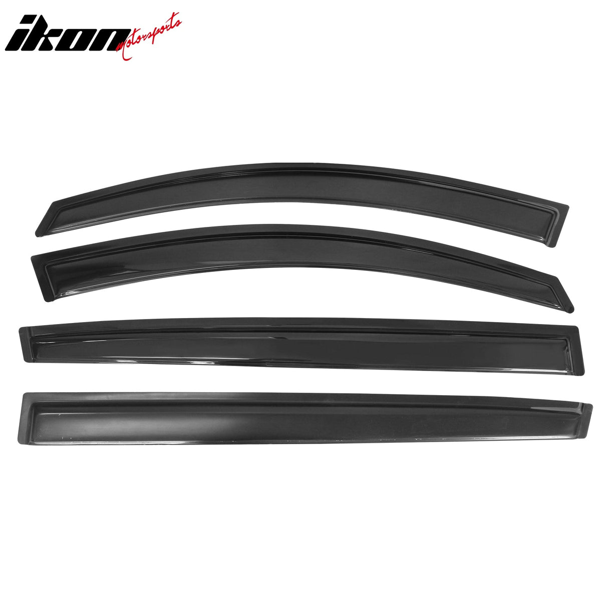 2011-2016 Kia Sportage Slim Style Smoke Tinted Window Visors Acrylic