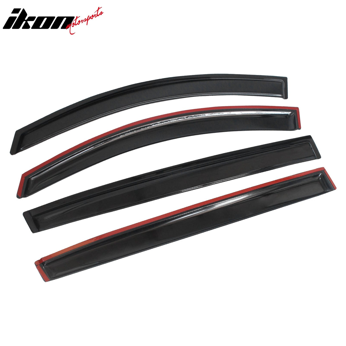 2011-2016 Kia Sportage Slim Style Smoke Tinted Window Visors Acrylic