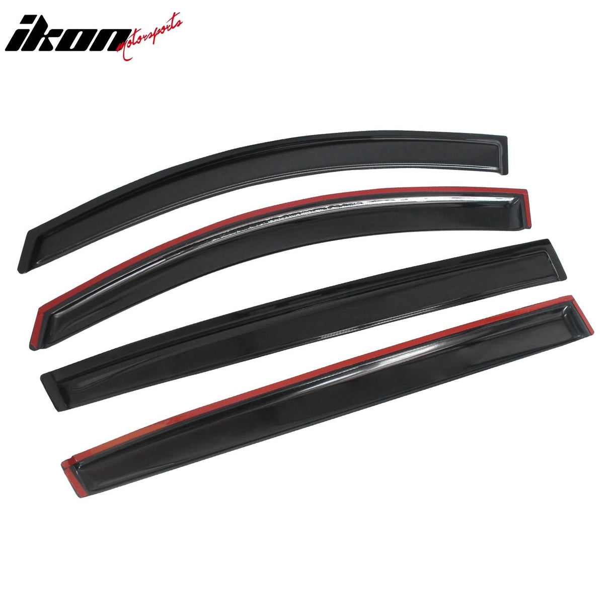 2011-2016 Kia Sportage Slim Style Smoke Tinted Window Visors Acrylic