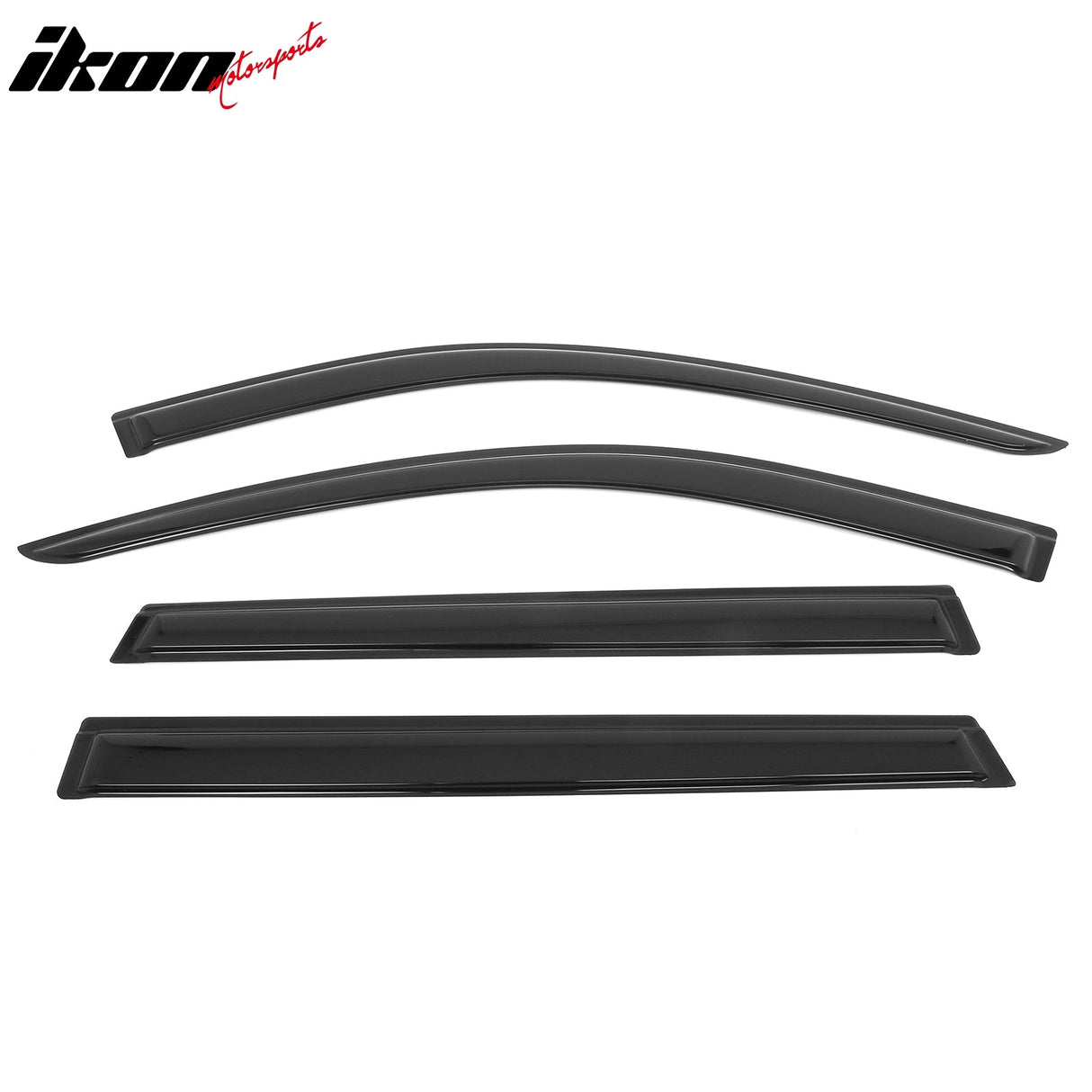 2020-2025 Kia Telluride 4PC Tape on Window Visors Vent Rain Sun Guards