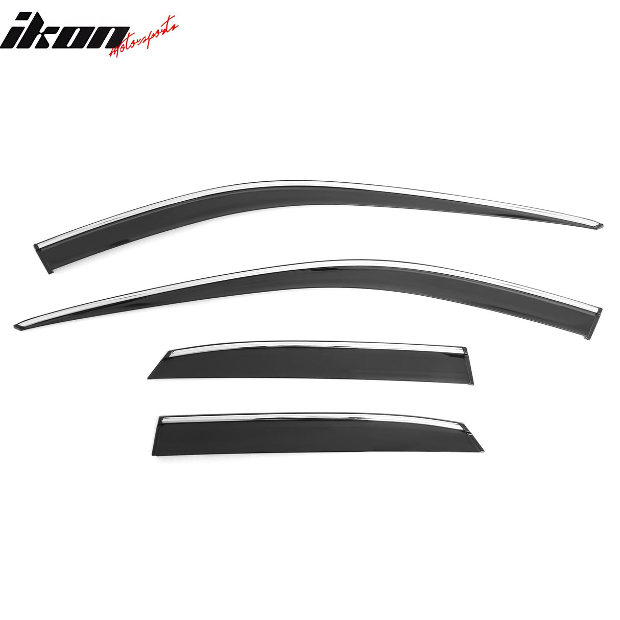 2023-2025 Lexus RX350 Window Visors Vent Rain Guards W/Chrome Trim PC