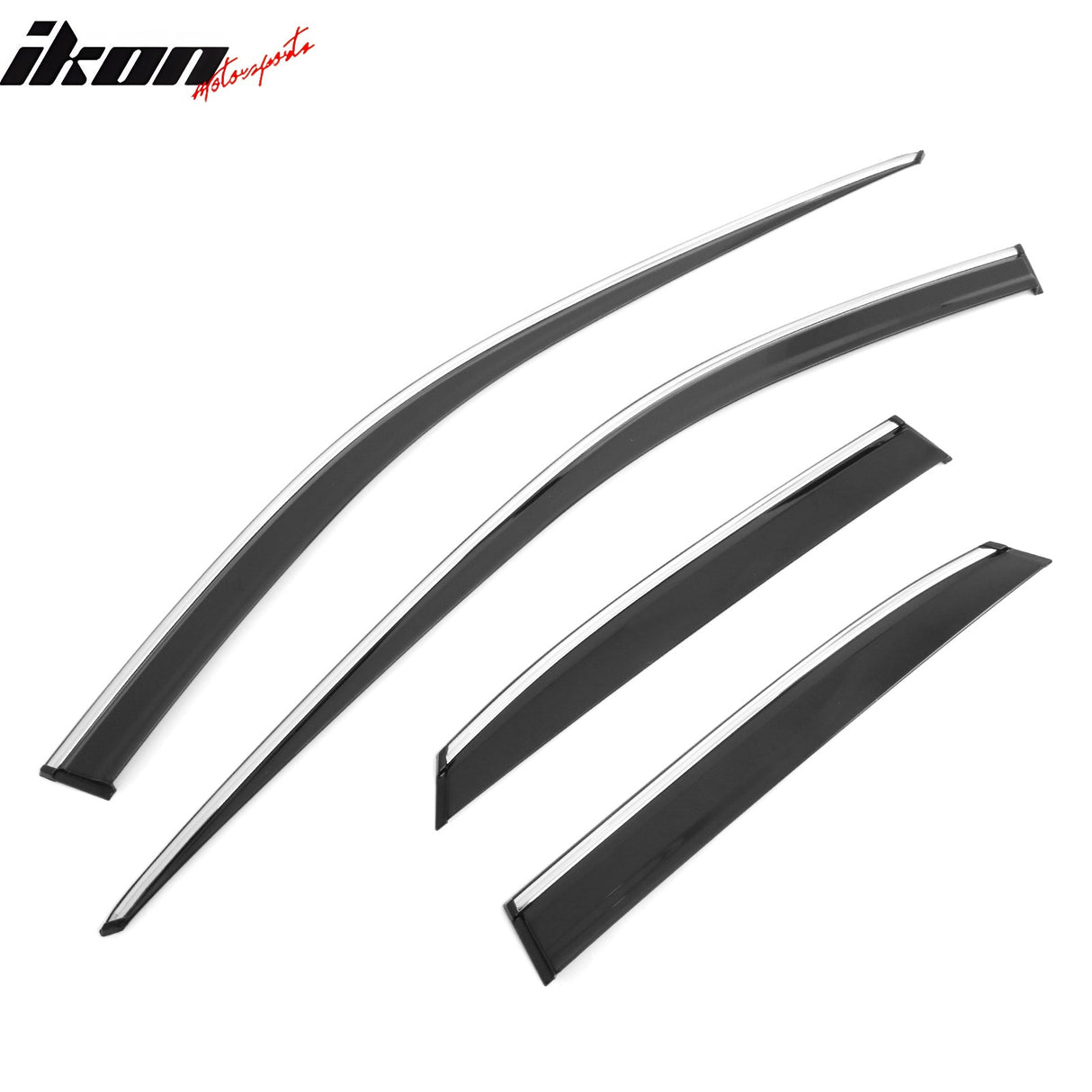 2023-2025 Lexus RX350 Window Visors Vent Rain Guards W/Chrome Trim PC