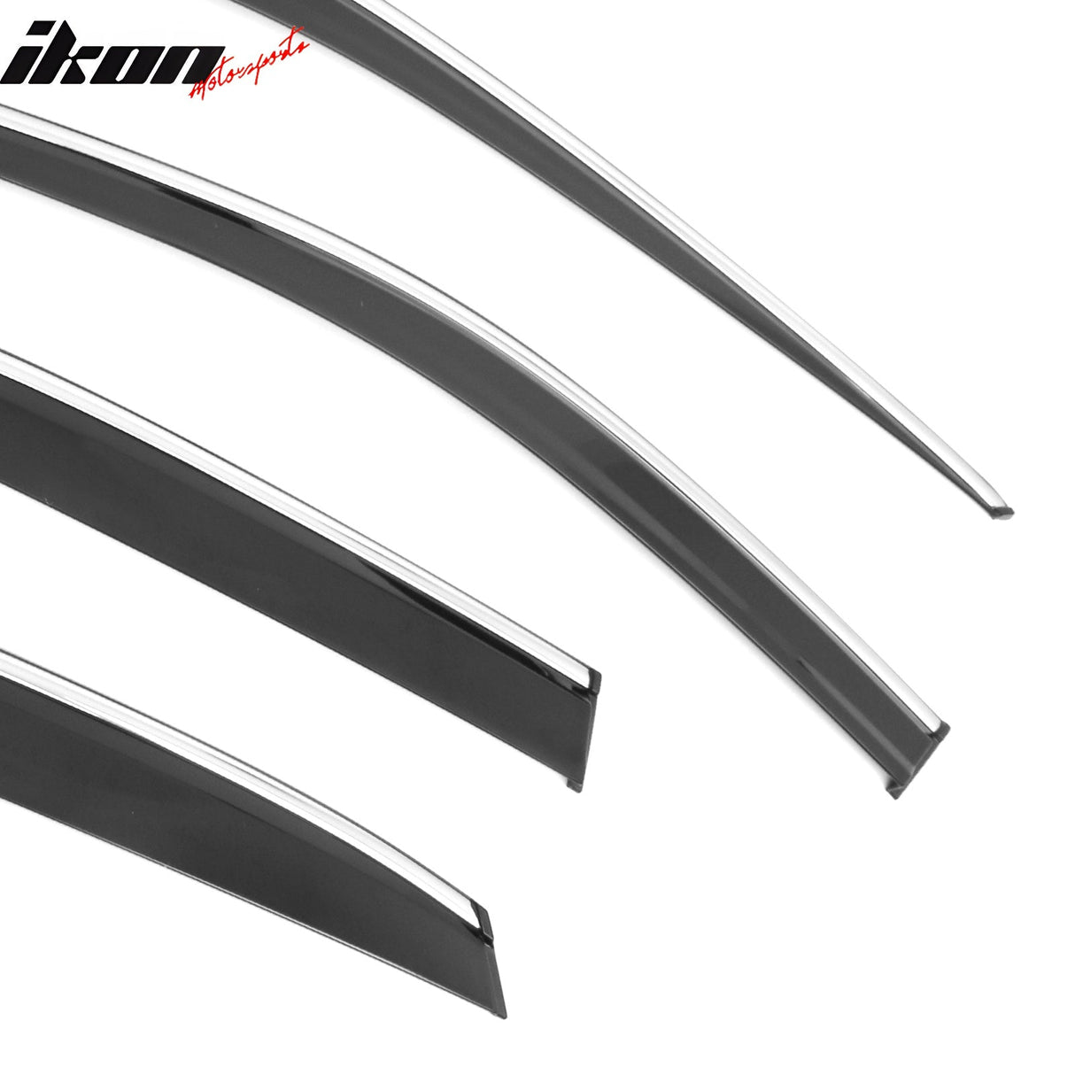 2023-2025 Lexus RX350 Window Visors Vent Rain Guards W/Chrome Trim PC