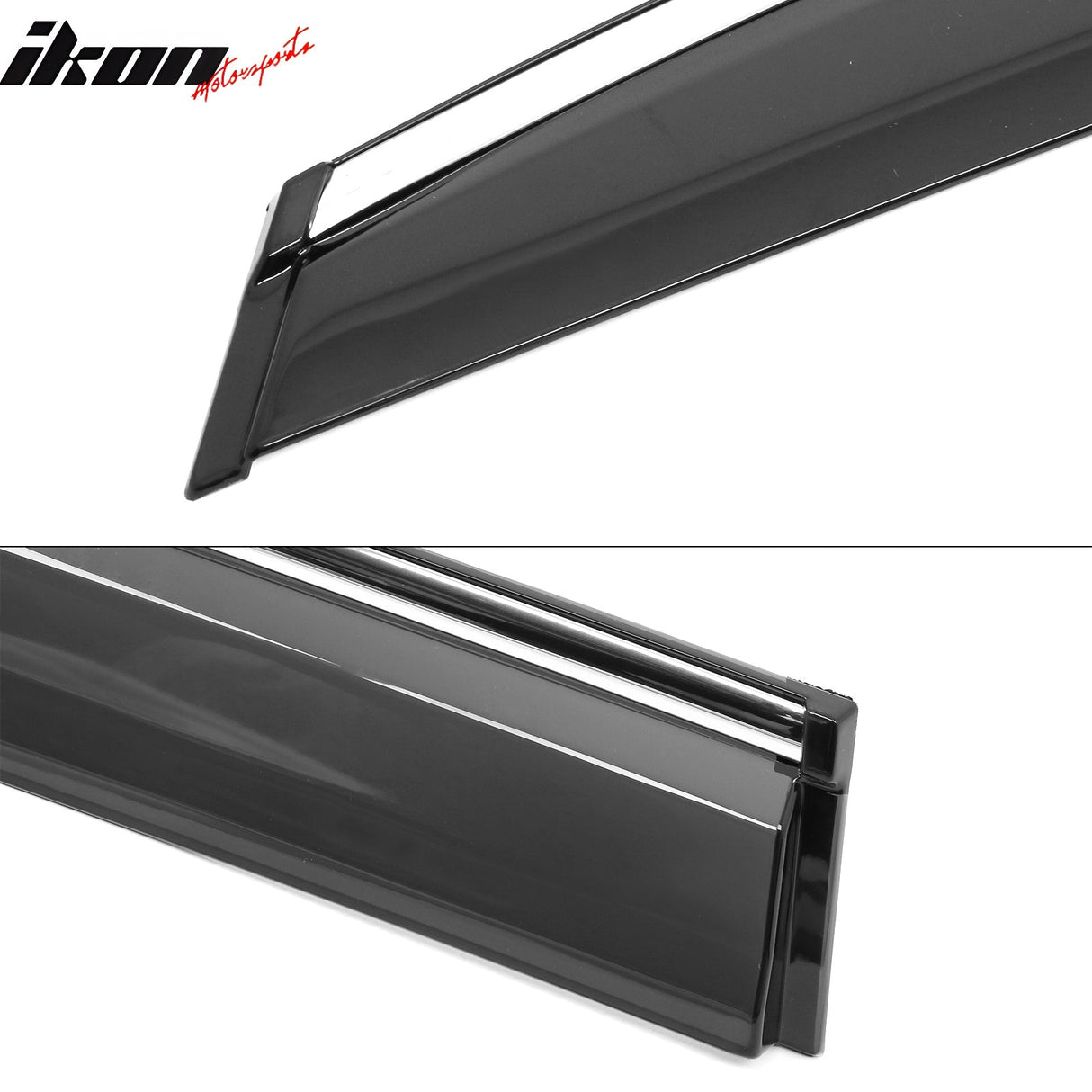 2023-2025 Lexus RX350 Window Visors Vent Rain Guards W/Chrome Trim PC