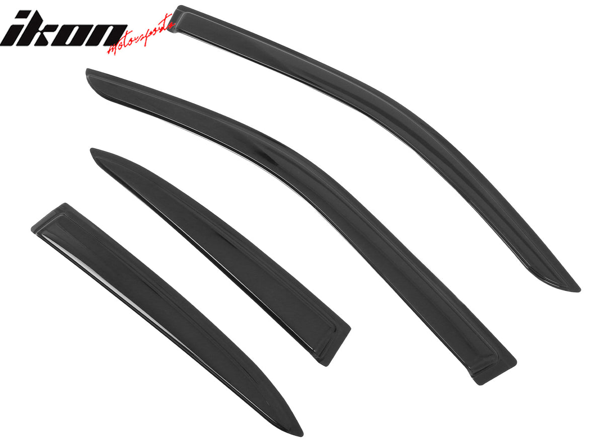 2019-2025 Lexus UX-Series 4PCS Tape on Window Visors Vent Rain Guards