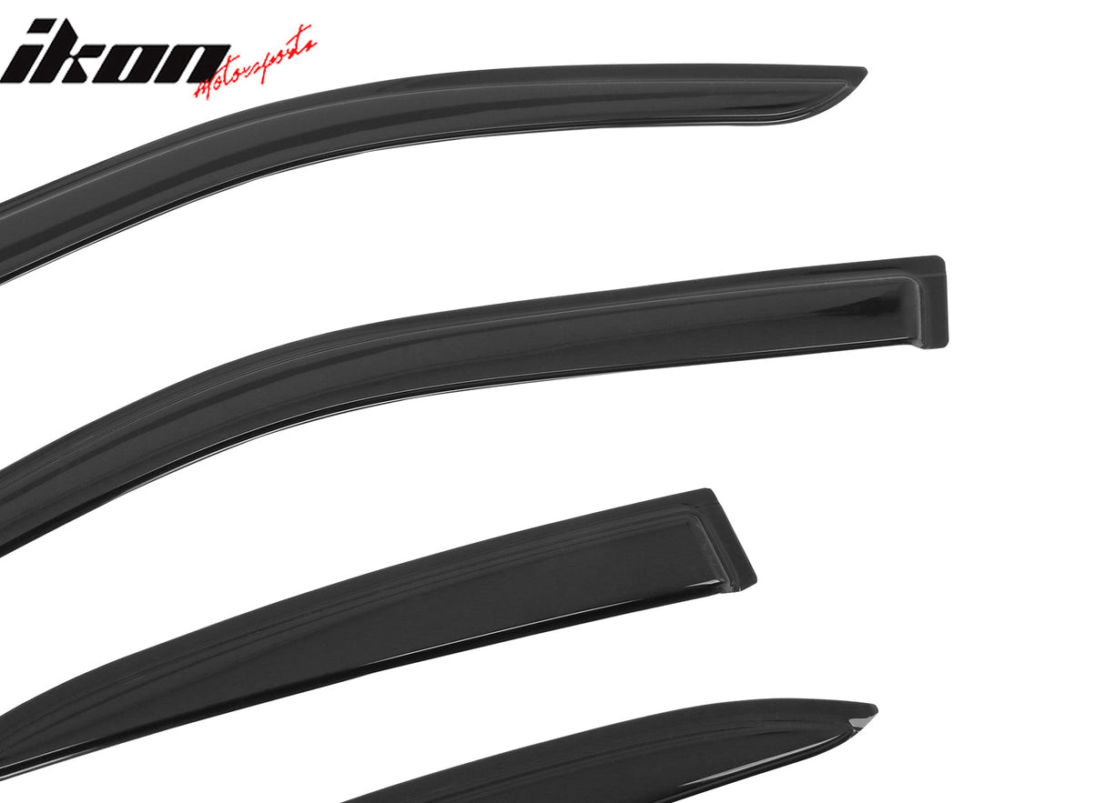 2019-2025 Lexus UX-Series 4PCS Tape on Window Visors Vent Rain Guards