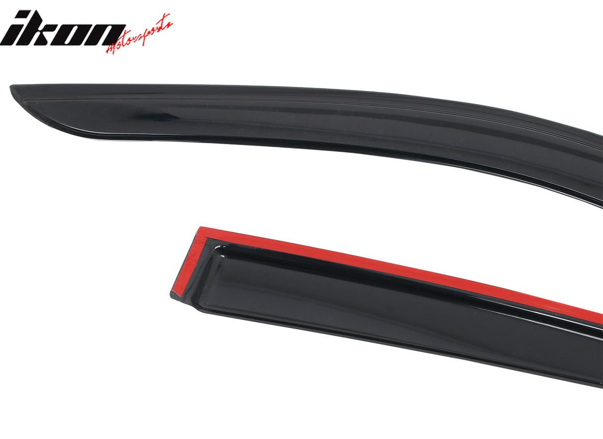 2019-2025 Lexus UX-Series 4PCS Tape on Window Visors Vent Rain Guards