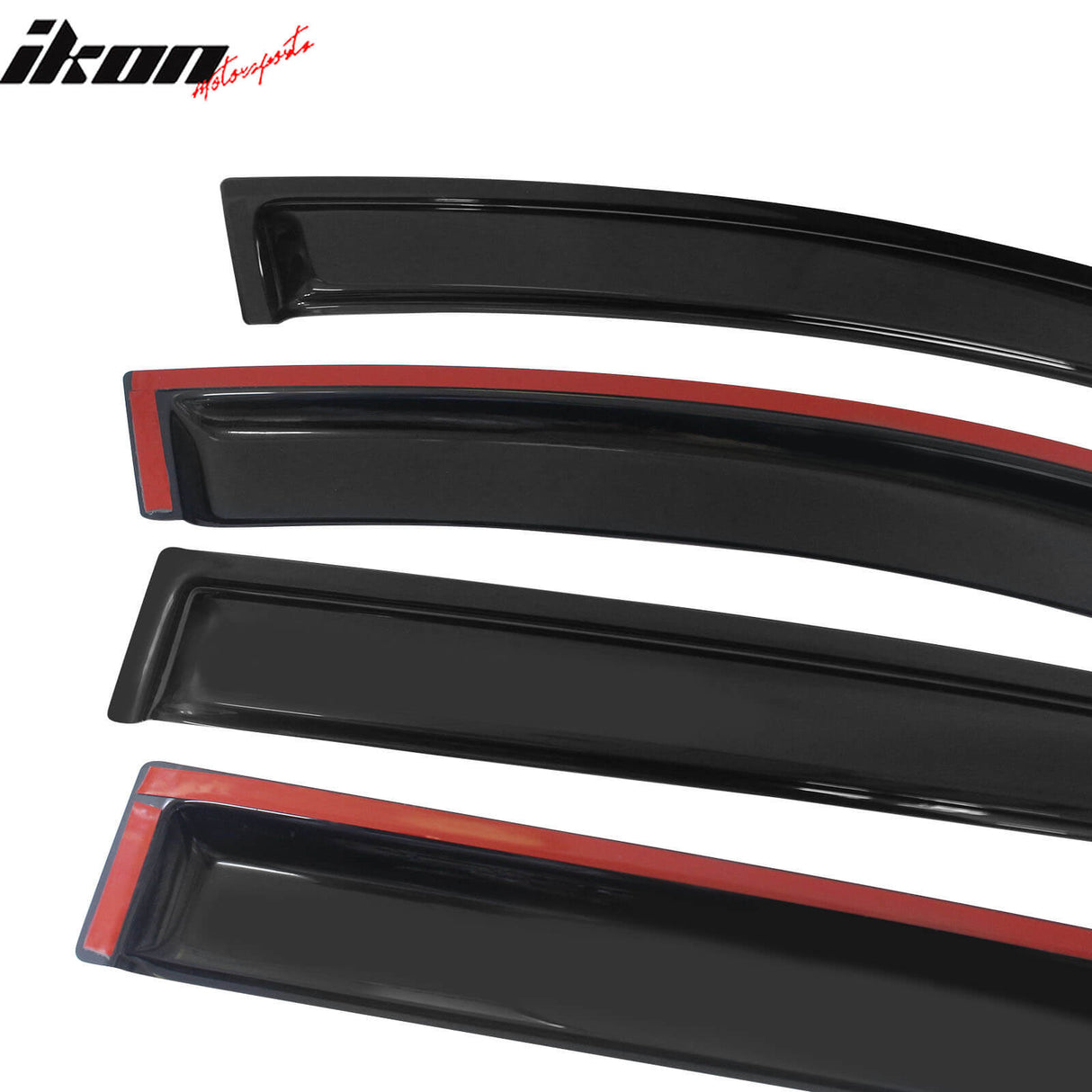 2013-2016 Mazda CX5 Slim Style Smoke Tinted Window Visors Acrylic 4Pc