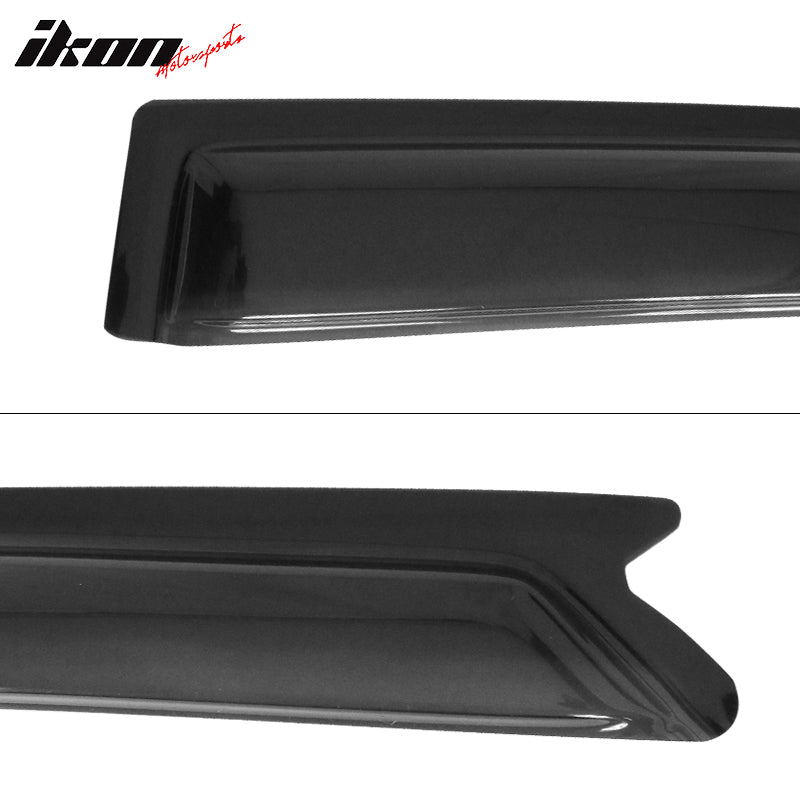 2002-2007 Mitsubishi Lancer EVO Sedan Acrylic 4PC Window Visors Guard
