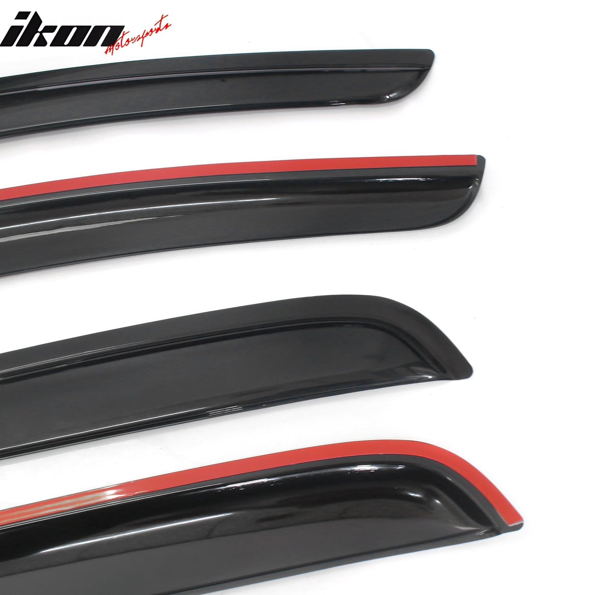 2014-2024 Mitsubishi Mirage Hatchback Window Visors 4Pc Set